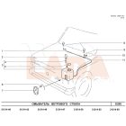 2121 Niva ablakmosótartály tartó lemez csavar