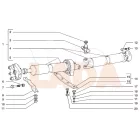 2101 Lada kardántengely csavar önzáró anya M8
