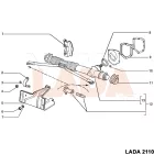 2108 Samara kormánymű felfogató bilincs önzáró anya M8
