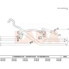 Kalina - Granta első stabilizátorrúd bilincs csavar önzáró anya M8