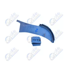   Trabant 601 lökhárítótartó lemez menetes bakkal bal oldali