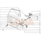 2101 Lada ajtózárszerkezet rögzítő csavar