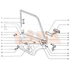 2101 Lada ajtózárszerkezet rögzítő csavar