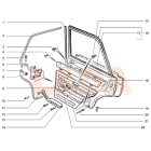 2101 Lada ajtónyitás határoló csavar M6