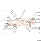 2108 Samara kézifékkar rögzítő csavar M6