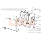 2108 Samara kiegyenlítő tartály cső szalagbilincs Avtovaz