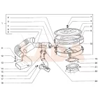 2108 Samara levegőszűrőház rögzítő önzáró anya a karburátor tőcsavarra
