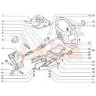  2101 Lada kormánymű és segédbak felfogató csavar önzáró anya Avtovaz