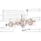 2101 Lada generátor feszítőív önzáró anya Avtovaz