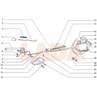 2121 Niva fékkulcs rögzítő csap alátét vastag