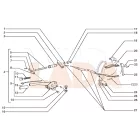 2110 Lada fékkulcs rögzítő csap alátét vastag