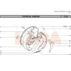 Kalina - Granta fékkulcs rögzítő csap alátét vastag