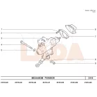 21214 Niva szervos kormánymű csavar alátét vastag