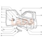 2101 Lada ajtóbehúzó csavar rövid M6