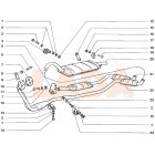 2101 Lada kipufogó tőcsavar és rézanya garnitúra bliszteres