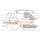 2112 Lada hátfal prizma tőcsavar peremes anya