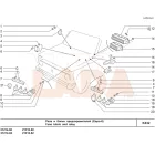 2121 Niva irányjelző relé és relé sín felfogató peremes anya