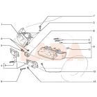 2110 Lada első fényszóró rögzítő peremes anya