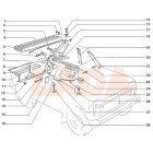 2121 Niva műanyag csomagtérborítás leszorító önmetsző csavar