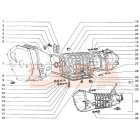  2101 Lada sebességváltó rögzítő felső rövid csavar a motorhoz