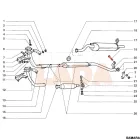 2108 Samara kipufogó tűzkarika bilincs csavar M8