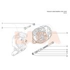 Kalina - Granta generátor rögzítő csavar felső rövid M8