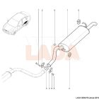 Lada Granta - Kalina 1 - 2 kipufogó bilincs tűzkarikával