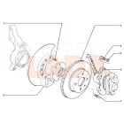 Kalina 1 első féktárcsa 14 col Truckman