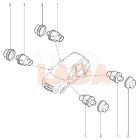Niva - Kalina 2 - Granta - Vesta ajtónyitás kapcsoló gumiburkolat
