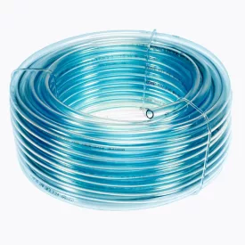   Átlátszó PVC cső 14 mm belső átmérő, olaj és benzinálló - 25 m 