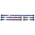 2101 Lada hátsó állítható erősített stabilizátorrúd szett kék - az összes rúd állítható