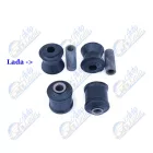 2101 Lada hátsó állítható erősített stabilizátorrúd szett kék - az összes rúd állítható