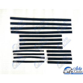 2101 Lada bársonyos gumi (ablakvezető gumisín) garnitúra