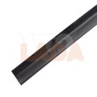 2101 Lada ajtóüveg melletti vízlehúzó tömítő bársonyosgumis léc garnitúra króm díszcsíkba