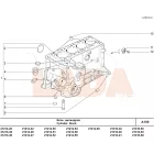  2101 Lada tehermentesítő csap a hengerfej és a motorblokk közé