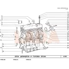 1118 Kalina tehermentesítő csap a hengerfej és a motorblokk közé