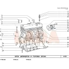 1118 Kalina tehermentesítő csap a hengerfej és a motorblokk közé