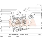 1118 Kalina tehermentesítő csap a hengerfej és a motorblokk közé