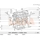 1118 Kalina tehermentesítő csap a hengerfej és a motorblokk közé