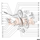 2101 Lada láncfeszítő patron tömítés Avtovaz