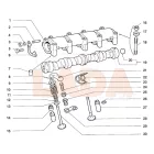 2101 Lada kipufogó és szivó szelep garnitúra utángyártott