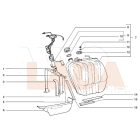 2101 Lada üzemanyagtank leszorító lemez  párban Avtovaz