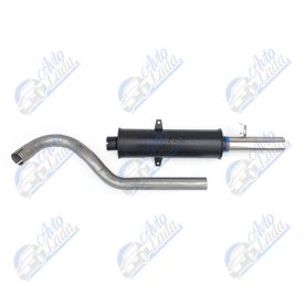   Lada hátsó kipufogódob 50 mm H jeles Paragi hattyúnyakkal