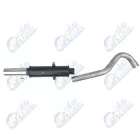 Lada hátsó kipufogódob 60 mm H jeles Paragi hattyúnyakkal