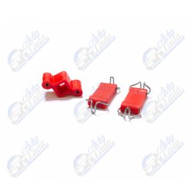 2101 Lada kipufogó tartó szilikon gumi garnitúra piros