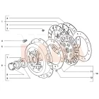 Lada 2101-2107 és Niva 2009-es évjáratig Kuplungkinyomó csapágy LUK