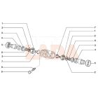 2101 Lada légtelenítő csavar fékmunkahenger és kuplunghenger 