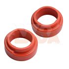 2101 Lada első spirálrugó poliuretán gumiágy garnitúra piros magasított fém alátét nélküli orosz