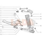 2101 Lada motortartó bölcső csavar M12X1.25