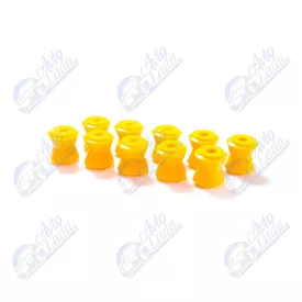   2101 Lada Hátsó stabilizátorrúd gumi persely garnitúra sárga poliuretán szilent CS20